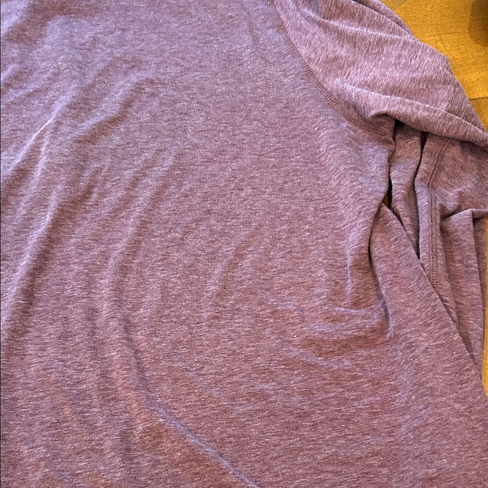 Travis Mathew Men's Maroon Heather Quarter-Zip Pullover - Picture 11 of 11